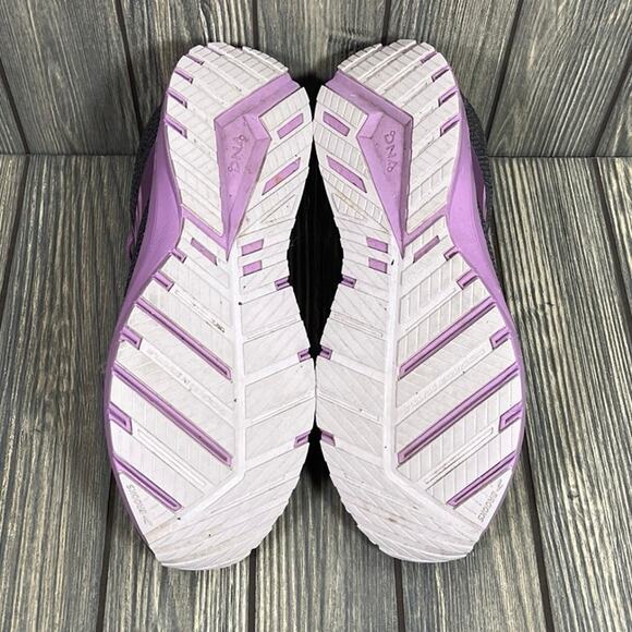 Brooks Revel 5 Women Running Jogging Shoes Sneakers Sz 12 Gray Purple Walking - Picture 8 of 10